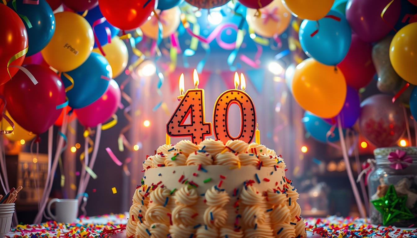 Życzenia na 40 urodziny