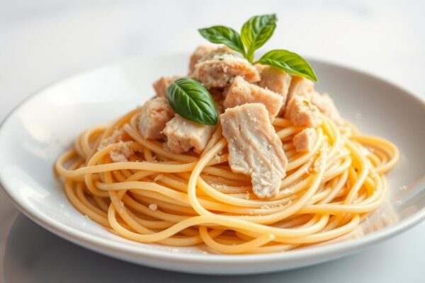 Spaghetti z tunczykiem